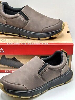 Gerry Men's Moc II Slip On Shoes, Brown, 13